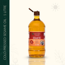 HAYYAN Cold Pressed Sesame Oil / Gingelly Oil / Til Ka Oil - 1 Litre