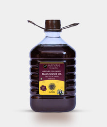 HAYYAN Cold Pressed black sesame Oil - 3 Litre