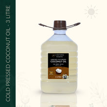 HAYYAN Cold Pressed Own Farm Unrefined Coconut Oil - 3 Litres