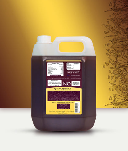 HAYYAN Cold Pressed black sesame Oil - 2 Litre