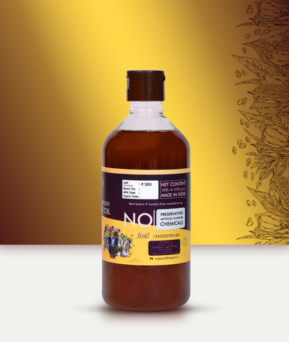 HAYYAN Cold Pressed black sesame Oil - 500 Ml