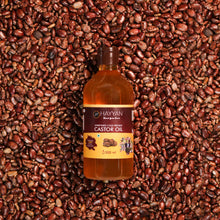 HAYYAN Cold Pressed Virgin Castor Oil - for Healthy Hair , Skin & Cooking - 500 ml