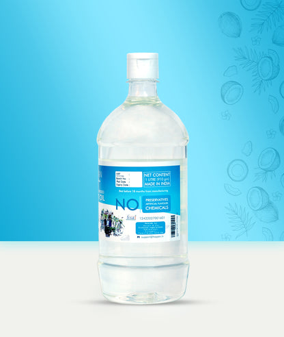 HAYYAN Extra Virgin Cold Pressed Unrefined Coconut Oil from Coconut Milk - 1 Litre
