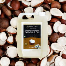 HAYYAN Cold Pressed Own Farm Unrefined Coconut Oil - 5 Litres